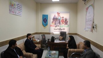 بازدید از کتابخانه شهید تقوی‌فر