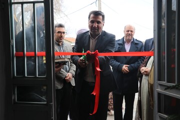 در آیین افتتاح پیشخان کتابخانه عمومی شهیدرجبعلی دلشاد سفیدسنگ؛