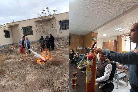 کارگاه آموزشی اطفاء حریق ویژه کتابداران کتابخانه‌های عمومی استان سمنان برگزار شد
