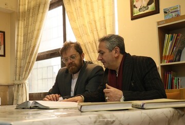 بازدید نماینده مجلس از کتابخانه مرکزی