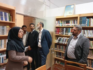 بازدید کتابخانه های عمومی زاهدان