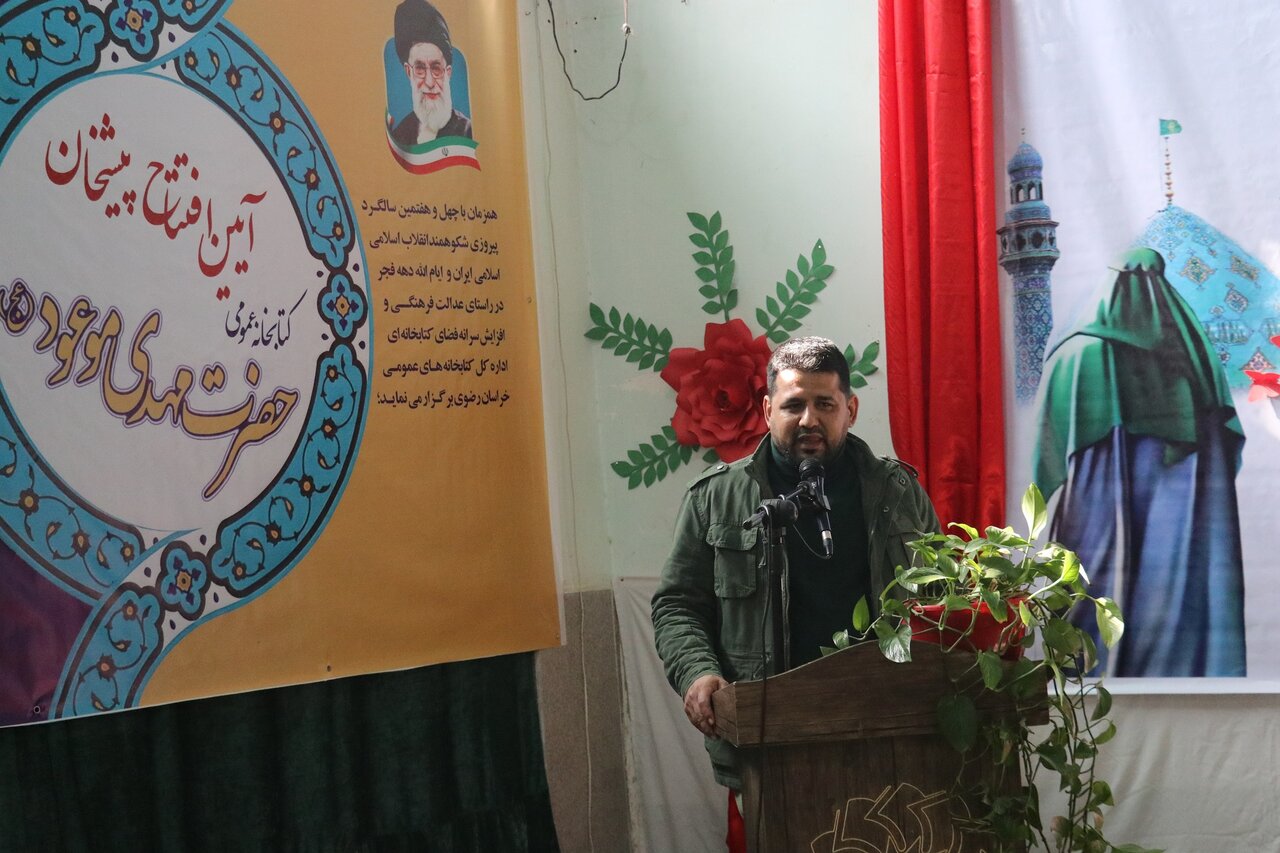 کتاب، امید و انتظار؛ پیشخان کتابخانه عمومی «حضرت مهدی موعود (عج)» به گرجیسفلی رسید