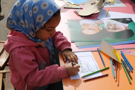 کتابداران استان سمنان میزبان مردم در راهپیمایی ۲۲ بهمن شدند