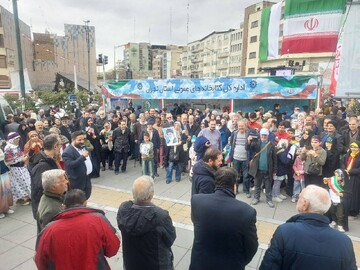 میزبانی اداره کل کتابخانه‌های عمومی استان تهران از عاشقان انقلاب در راهپیمایی ۲۲ بهمن