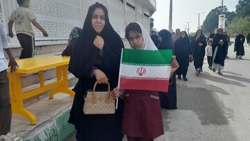 حضور در راهیمایی 22 بهمن