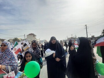 حضور در راهیمایی 22 بهمن