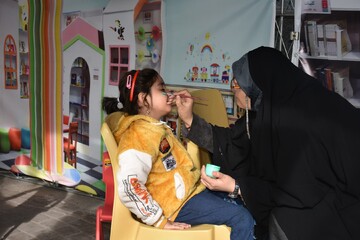 غرفه اداره کل فارس در مسیر راهپیمایی 22 بهمن