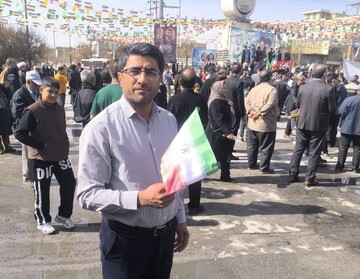 حضور کتابداران فارس در راهپیمایی 22 بهمن