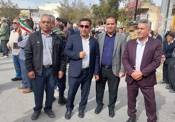حضور کتابداران فارس در راهپیمایی 22 بهمن