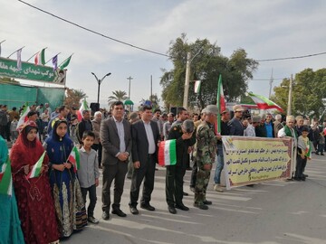 حضور کتابداران فارس در راهپیمایی 22 بهمن