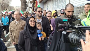 هم‌صدایی جامعه کتابداری کرمانشاه با مردم در یوم الله ۲۲ بهمن ۱۴۰۴؛