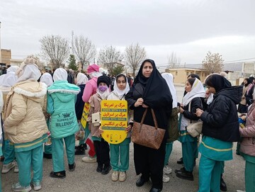 هم‌صدایی جامعه کتابداری کرمانشاه با مردم در یوم الله ۲۲ بهمن ۱۴۰۴؛