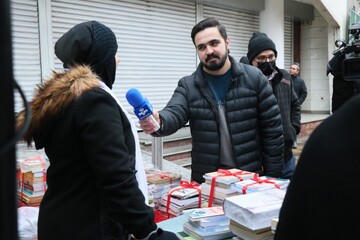 تصاویرحضور حماسی کتابداران اردبیل در راهپیمایی 22 بهمن