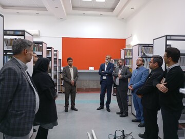 بازدید از کتابخانه های عمومی زاهدان