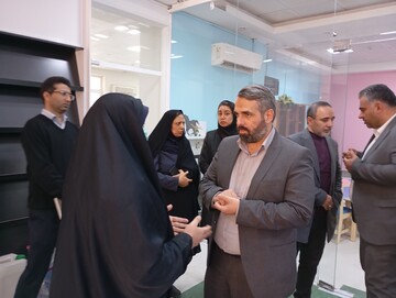 بازدید از کتابخانه های عمومی زاهدان