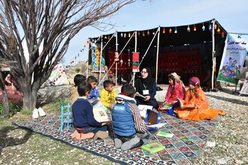 اردوی کتابخوانی عشایر فیروزآباد