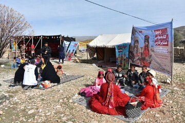 اردوی کتابخوانی عشایر فیروزآباد