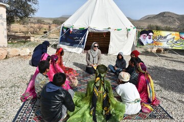 اردوی کتابخوانی عشایر فیروزآباد