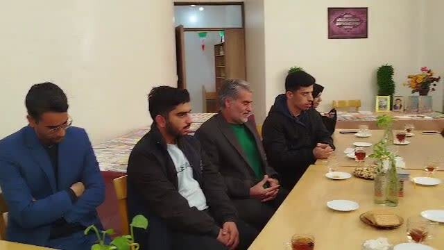 آئین رونمایی از کتاب زندگینامه شهید باقری در کتابخانه سجزی شهرستان کوهپایه برگزار شد