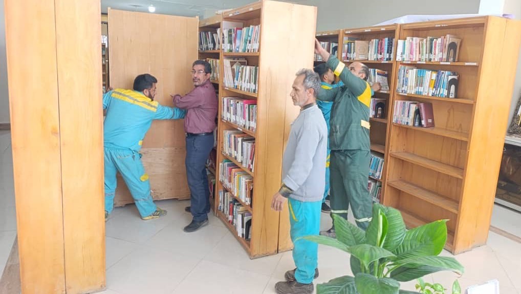 کتابخانه شهدای حمیدیه در مسیر نوسازی و توسعه، جهت تثبیت نقش پایگاه فرهنگی شهرستان قرار گرفت