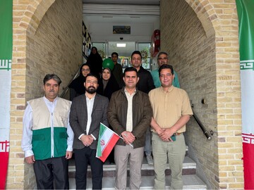 حضور کتابداران سراسر استان یزد در راهپیمایی ۲۲ بهمن‌ماه