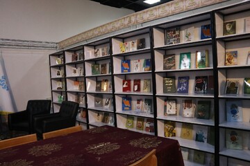 روز اول غرفه اداره‌کل کتابخانه‌های عمومی استان خراسان ‌رضوی در نمایشگاه قرآن و عترت