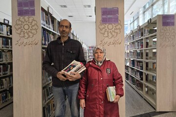 زوجی که هیچ‌وقت بی‌کتاب نمی‌روند