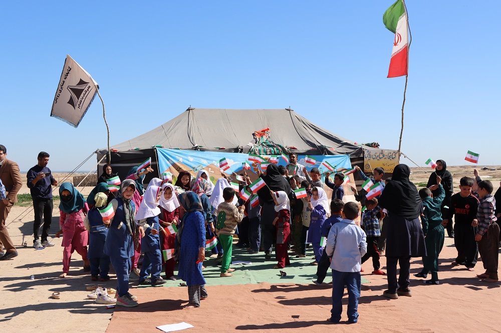 «طعم کتاب با عشایر» در فتح‌المبین شوش؛ پیوند فرهنگ مطالعه با زیست بومی