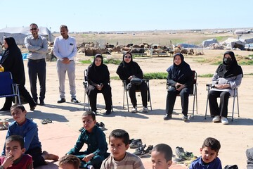 طعم کتاب با عشایر در فتح‌المبین شوش