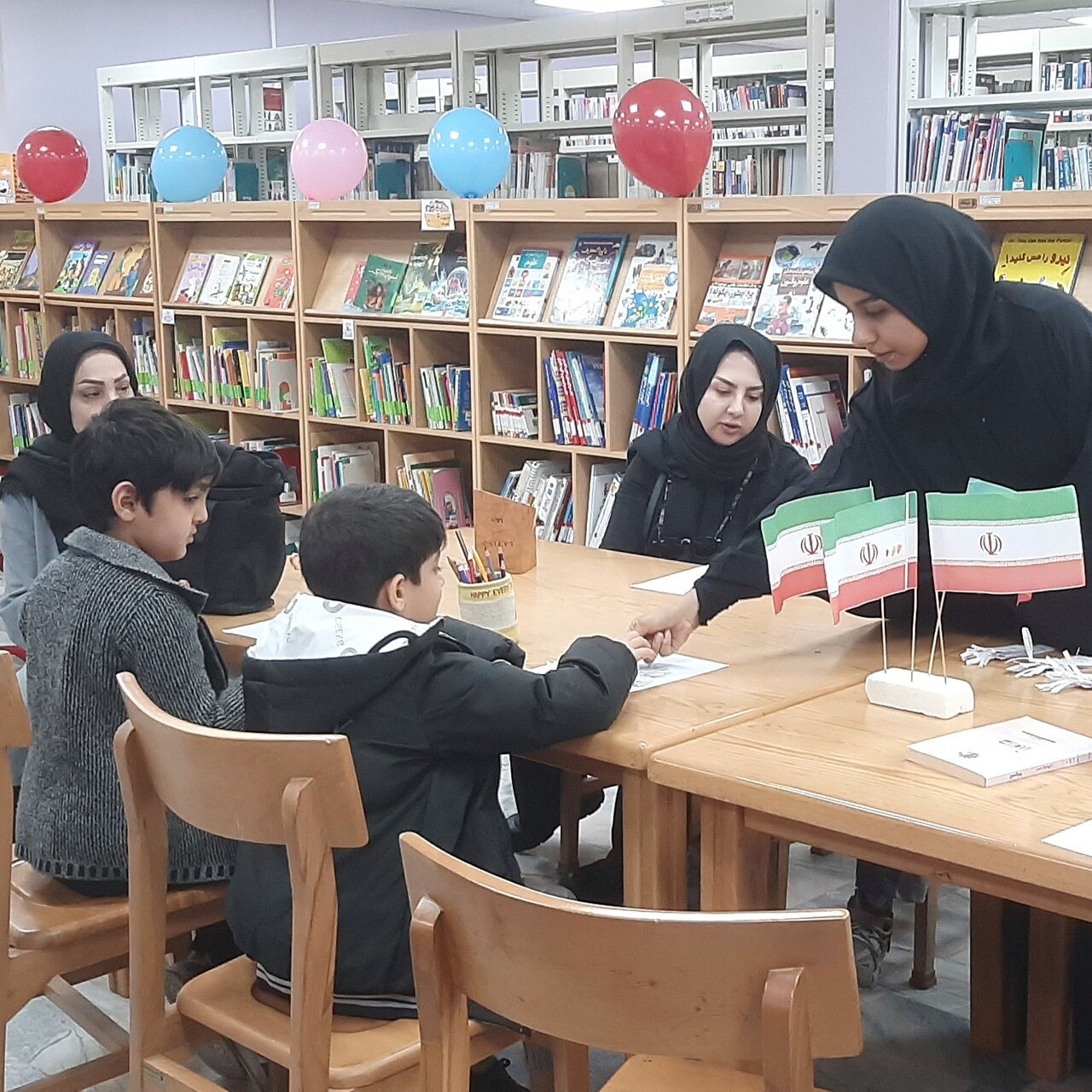 کتابخانه آیت الله خامنه ای میزبان کودکان و نوجوانان شد