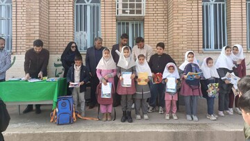 تقدیر از اعضای فعال کتابخانه روستایی غدیر لالی