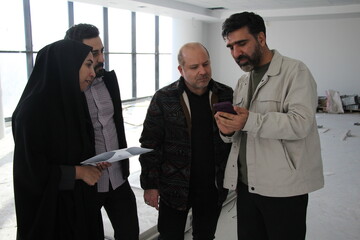 بازدید مدیرکل کتابخانه‌های عمومی استان زنجان از پروژه کتابخانه مرکزی اراک