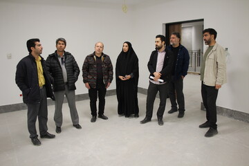 بازدید مدیرکل کتابخانه‌های عمومی استان زنجان از پروژه کتابخانه مرکزی اراک