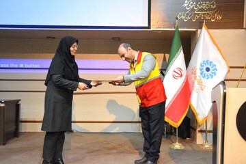 دوره آموزشی اطفای حریق با حضور کارکنان کتابخانه‌های عمومی استان کرمانشاه