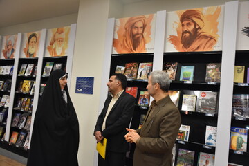 بازدید اعضاءانجمن کتابخانه‌های عمومی استان خراسان رضوی از کتابخانه مرکزی امام خمینی (قدس‌سره) مشهد