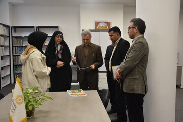 بازدید اعضاءانجمن کتابخانه‌های عمومی استان خراسان رضوی از کتابخانه مرکزی امام خمینی (قدس‌سره) مشهد