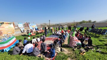 نخستین رویداد از چهارمین دوره جشنواره فرهنگی و ترویجی «طعم کتاب با عشایر» در روستای بی‌بی‌بتول