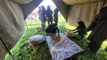 نخستین رویداد از چهارمین دوره جشنواره فرهنگی و ترویجی «طعم کتاب با عشایر» در روستای بی‌بی‌بتول