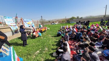 نخستین رویداد از چهارمین دوره جشنواره فرهنگی و ترویجی «طعم کتاب با عشایر» در روستای بی‌بی‌بتول