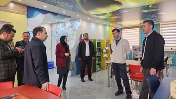 دیدار مدیران شهری زنجان از کتابخانه‌ها
