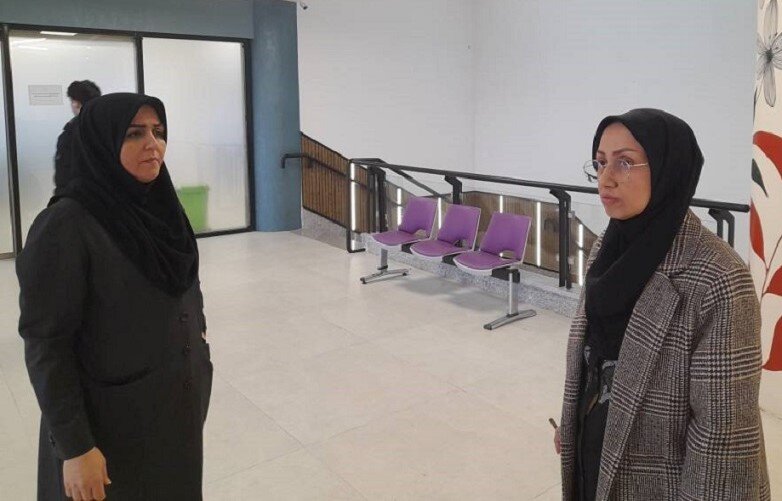 معاون امور کتابخانه‌ها و همکاری‌ها از کتابخانه مرکزی رشت بازدید کرد