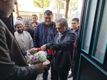 افتتاح کتابخانه سرخه