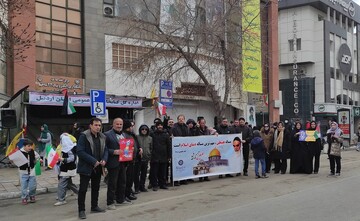 راهپیمایی روز قدس اردبیل