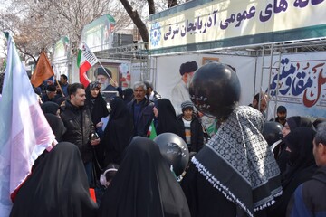 راهپیمایی روز قدس آذربایجان شرقی