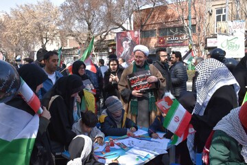 راهپیمایی روز قدس آذربایجان شرقی
