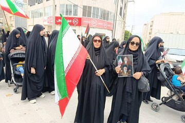 حضور کتابداران استان بوشهر در راهپیمایی روز جهانی قدس