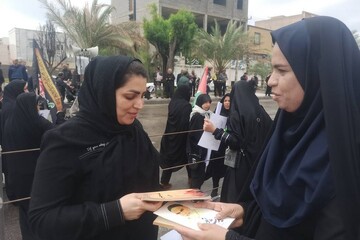 حضور کتابداران استان بوشهر در راهپیمایی روز جهانی قدس