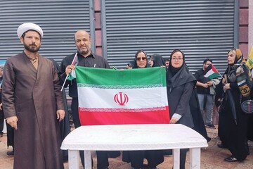 حضور کتابداران استان بوشهر در راهپیمایی روز جهانی قدس