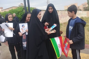 حضور کتابداران استان بوشهر در راهپیمایی روز جهانی قدس