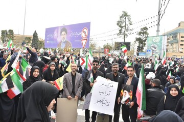 حضور کتابداران فارس در راهپیمایی روز قدس